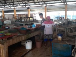 Pasar Sagerat Pinasungkulan Masih Sepi Pedagang