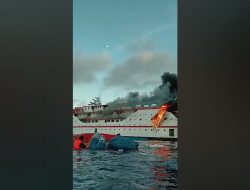 KM Karya Indah Terbakar, Basarnas Pastikan Tak Ada Korban Jiwa