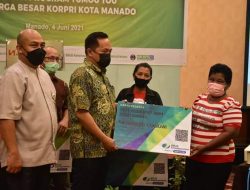 Korpri Pemkot Manado Lindungi 700 Pekerja Rentan dengan Jaminan Sosial Ketenagakerjaan
