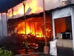 Kebakaran Melanda Ratusan Rumah Warga Lingkungan 4 Bitung Tengah