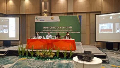 Baru 20 Proyek APBN Balai Kementerian PUPR Didaftar sebagai Peserta BPJAMSOSTEK Sulut