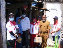 Gercin Salurkan Bantuan ke Korban Kebakaran Pasar Tua Bitung