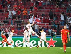 Timnas Denmark Hajar Wales 4-0