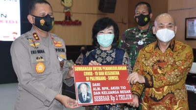 Keren, Seorang Pengusaha Sumbang Rp2 Triliun untuk Penanganan Covid Sumsel