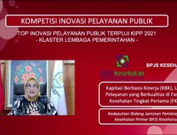 BPJS Kesehatan Sabet Penghargaan Inovasi Pelayanan Publik Terpuji Tahun 2021