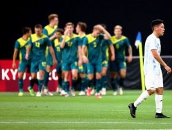 Cabang Sepakbola Olimpiade Tokyo, Argentina Takluk atas Australia