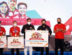 BNI Kucur Bonus Rp6,4 Miliar untuk Kontingen Bulu Tangkis Indonesia
