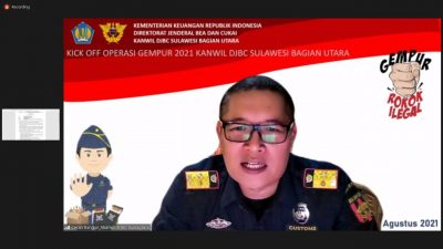 Kanwil Bea Cukai Sulbagtara Mulai Operasi Gempur Rokok Ilegal
