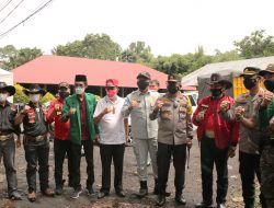 Dirut Jasa Raharja dan Kakorlantas Polri Pantau Pos PPKM Kasuang Minahasa
