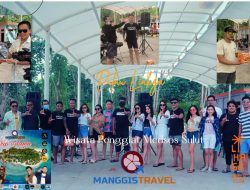 30 Konten Kreator Sulut Kunjungi Pulau Lihaga
