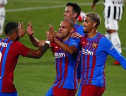 Barcelona Tanpa Messi Kalahkan Juventus 3-0