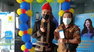 PLN ULP Tomohon Sosialisasi New PLN Mobile ke Pelanggan