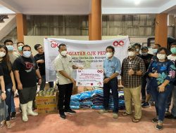 OJK Sulutgomalut Salurkan Bantuan bagi Korban Banjir Minahasa Tenggara
