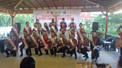 17 Finalis Pemilihan Nyong Noni Sulut 2021 Ikuti Masa Karantina