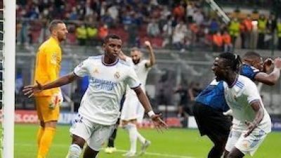 Gol Rodrygo Kalahkan Inter Milan di Giuseppe Meazza