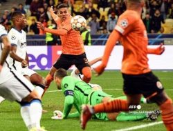Inter VS Shakhtar Donetsk Berakhir Imbang Tanpa Gol