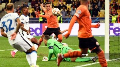 Inter VS Shakhtar Donetsk Berakhir Imbang Tanpa Gol