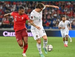 Laga Swiss VS Italia Berakhir Tanpa Gol