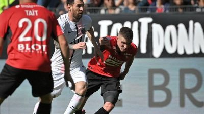 Messi Main tapi PSG Menyerah dari Rennes