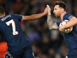 Dua Gol Messi Kalahkan RB Leipzig