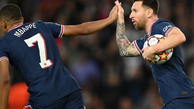Dua Gol Messi Kalahkan RB Leipzig