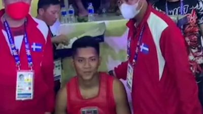 Jhevan Tawaluyan Raih Medali Perak Cabang Muaythai PON Papua