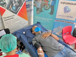 Donor Darah FIFGROUP Manado Kumpulkan 31 Kantong Darah