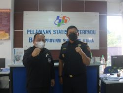 Kakanwil Bea Cukai Sulbagtara Temui Kepala BPS Sulut Bahas Ekonomi Daerah