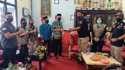 Mobil Masker Sasar Tiga Sekolah, 1.650 Masker Habis Dibagi