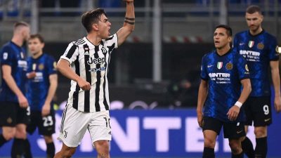 Gol Penalti Dybala Selamatkan Juventus dari Kekalahan atas Inter