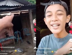 Tampil Beda, Pria Asal Manado Ini Viral Tunjukkan Rumahnya Terbuat dari Kayu