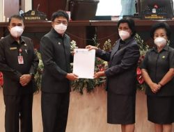 DPRD ManadoTerima APBD Perubahan