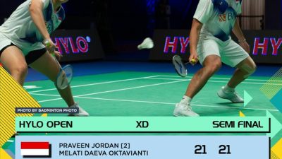 Ditunggu Pasangan Thailand, Praveen/Melati Lolos ke Final German Open