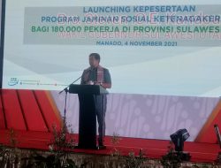 Hebat, 180 Ribu Tenaga Kerja Sulut Diberi Perlindungan Jamsos Ketenagakerjaan