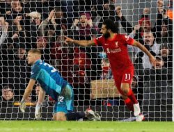 The Reds Pesta Gol Saat Menjamu Arsenal