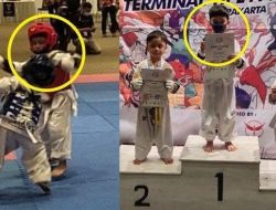 Cucu Jokowi Raih Medali Emas Kompetisi Taekwondo