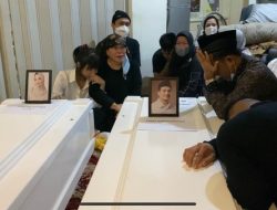 Jenazah Vanessa Angel dan Suami Tiba di Rumah Duka Srengseng