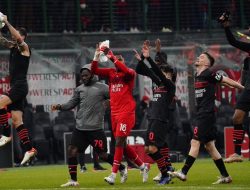 Menang Lawan Salernitana, Milan Naik ke Puncak Klasemen