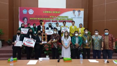 Peringati Hakordia, 12 Tim Ikuti Lomba Debat Antar Mahasiswa se-Sulut