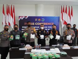 Bea Cukai Sulbagtara-Polda Sulteng Gagalkan Penyelundupan Shabu Seberat 29 Kg