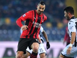 Ibrahimovic Cetak Gol Akrobatik, Milan Terhindar dari Kekalahan