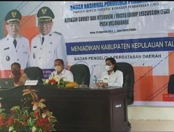 Bupati Talaud Hadiri FGD PKSN