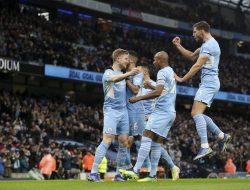 Liga Inggris, Manchester City Menang 6-3 atas Leicester