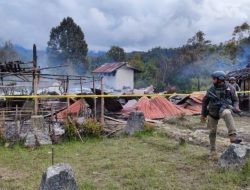 KKB Berulah Lagi, SMAN 1 Oksibil Papua Dibakar