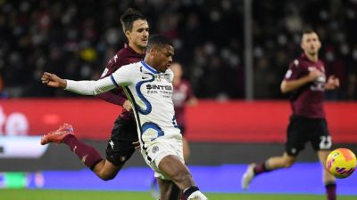 Inter Menang 5-0 Lawan Salernitana