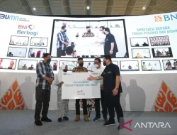 BNI Salurkan Bantuan bagi Perawat dan Bidan