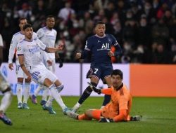 Sentuhan Magis Kylian Mbappe Menangkan PSG atas Real Madrid
