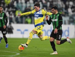 Gol Bunuh Diri Pemain Sassuolo Loloskan Juventus ke Semifinal