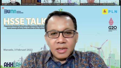 Virtual HSSE Talks, GM PLN UIW Suluttenggo: Jadikan K3 Budaya dalam Bekerja