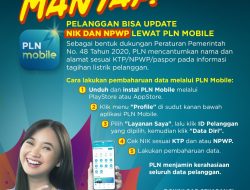 Ayo Gunakan PLN Mobile untuk Perbaharui Data NIK dan NPWP Pelanggan